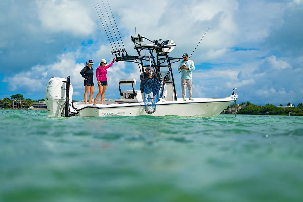 Fishing From Pathfinder 2600 TRS.