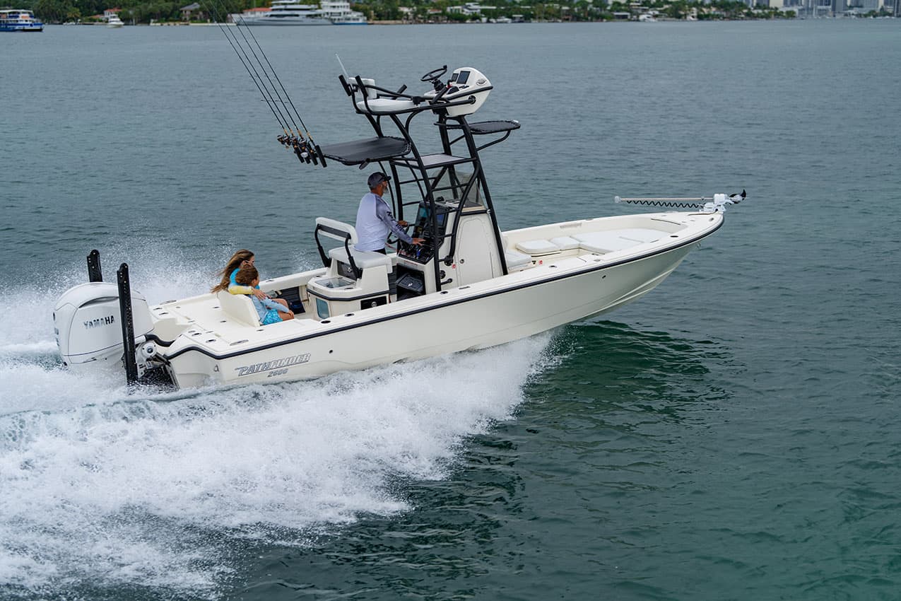 Bench Seating on Pathfinder 2600 TRS.