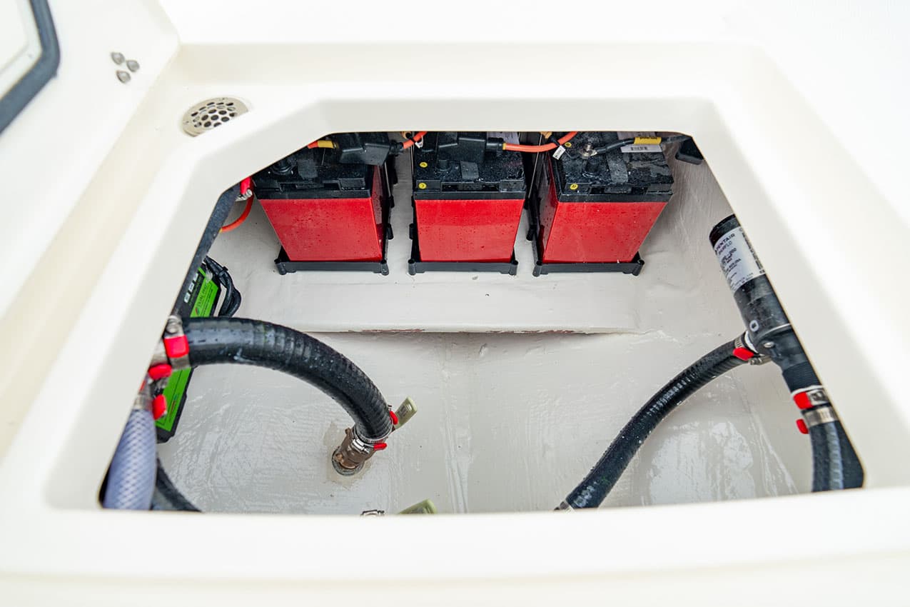 Trolling Motor Batteries on Pathfinder 2600 TRS.