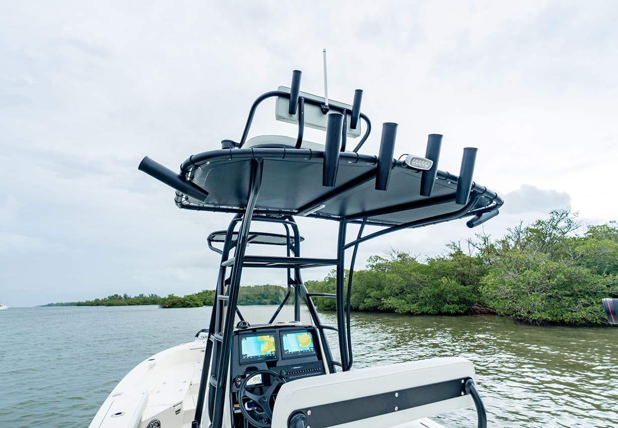 Rod Holders on Pathfinder 2600 TRS.