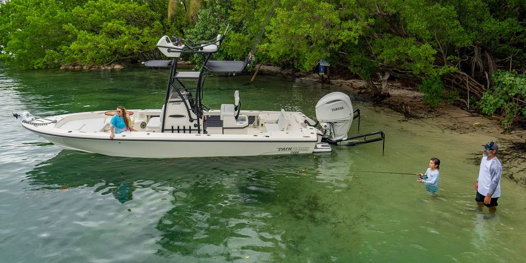2600 Pathfinder TRS at Sandbar with Powerpoles.