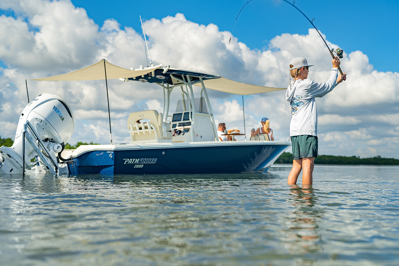 Fishing Pathfinder 2600 TRS.