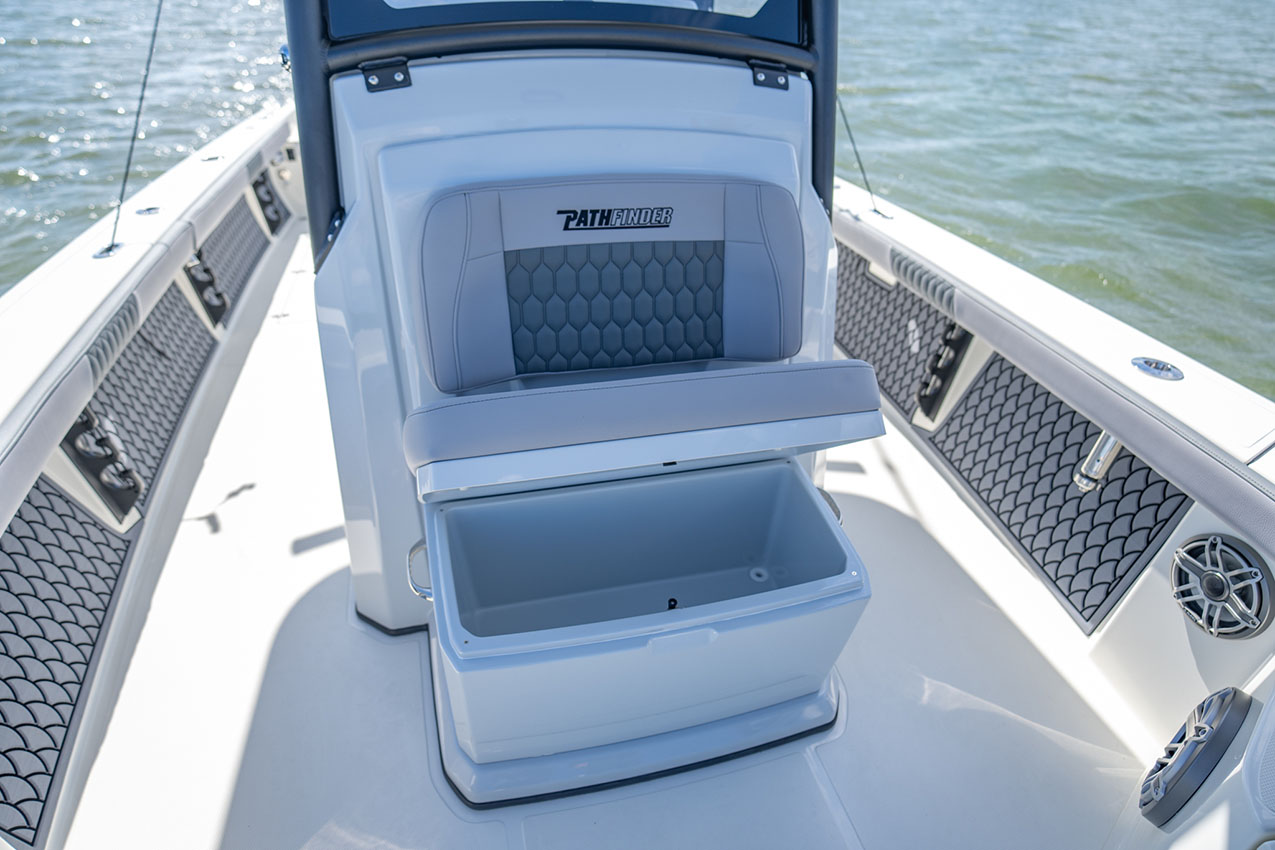 Pathfinder 2800 Hybrid fiberglass cooler.