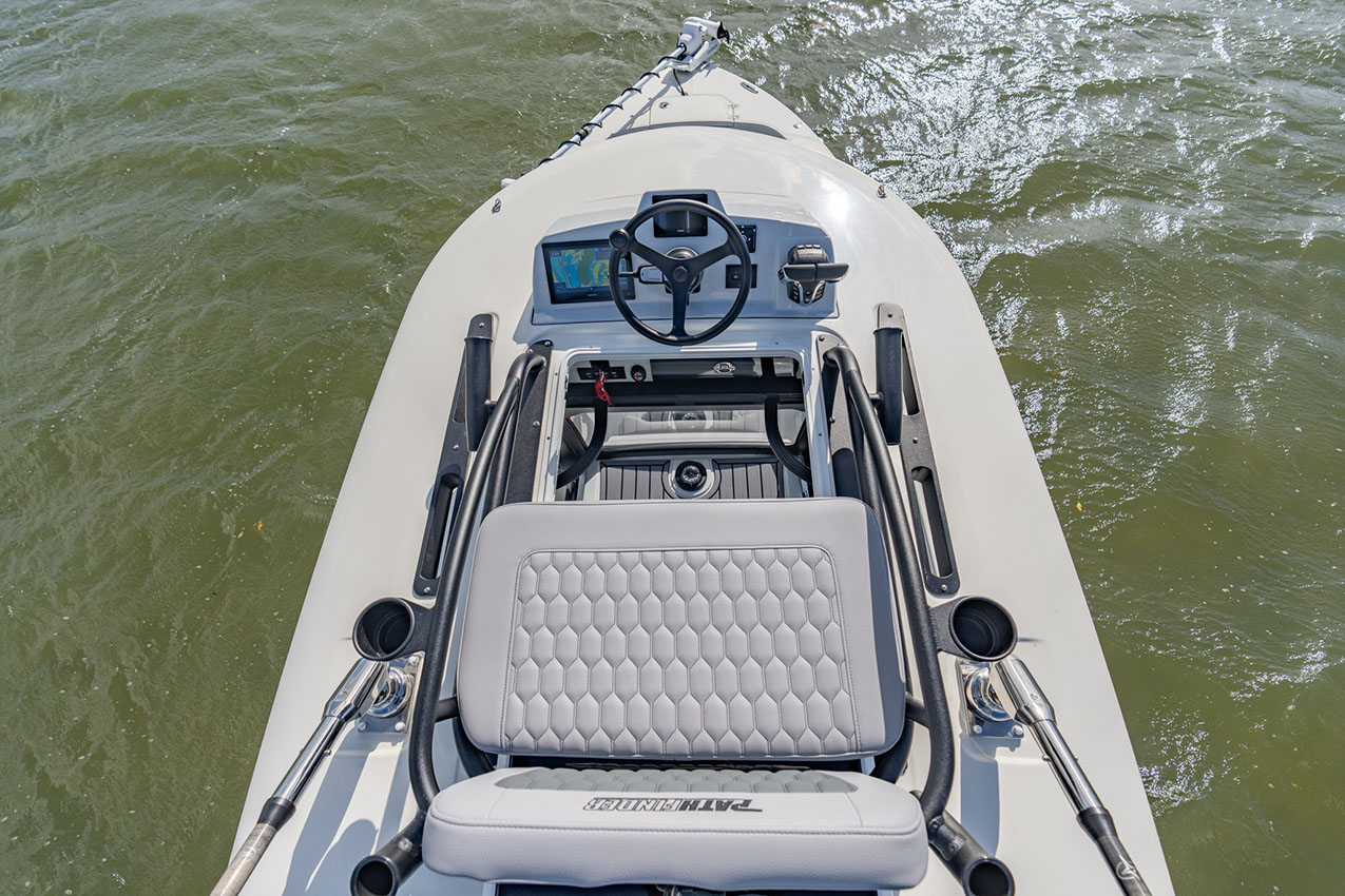 Pathfinder 2800 Hybrid stand through 2nd station top view.