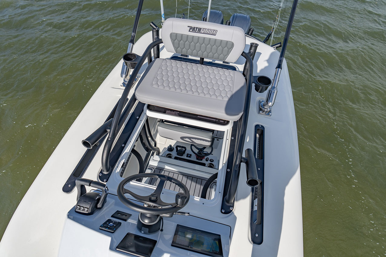 Pathfinder 2800 Hybrid stand through 2nd station top view.