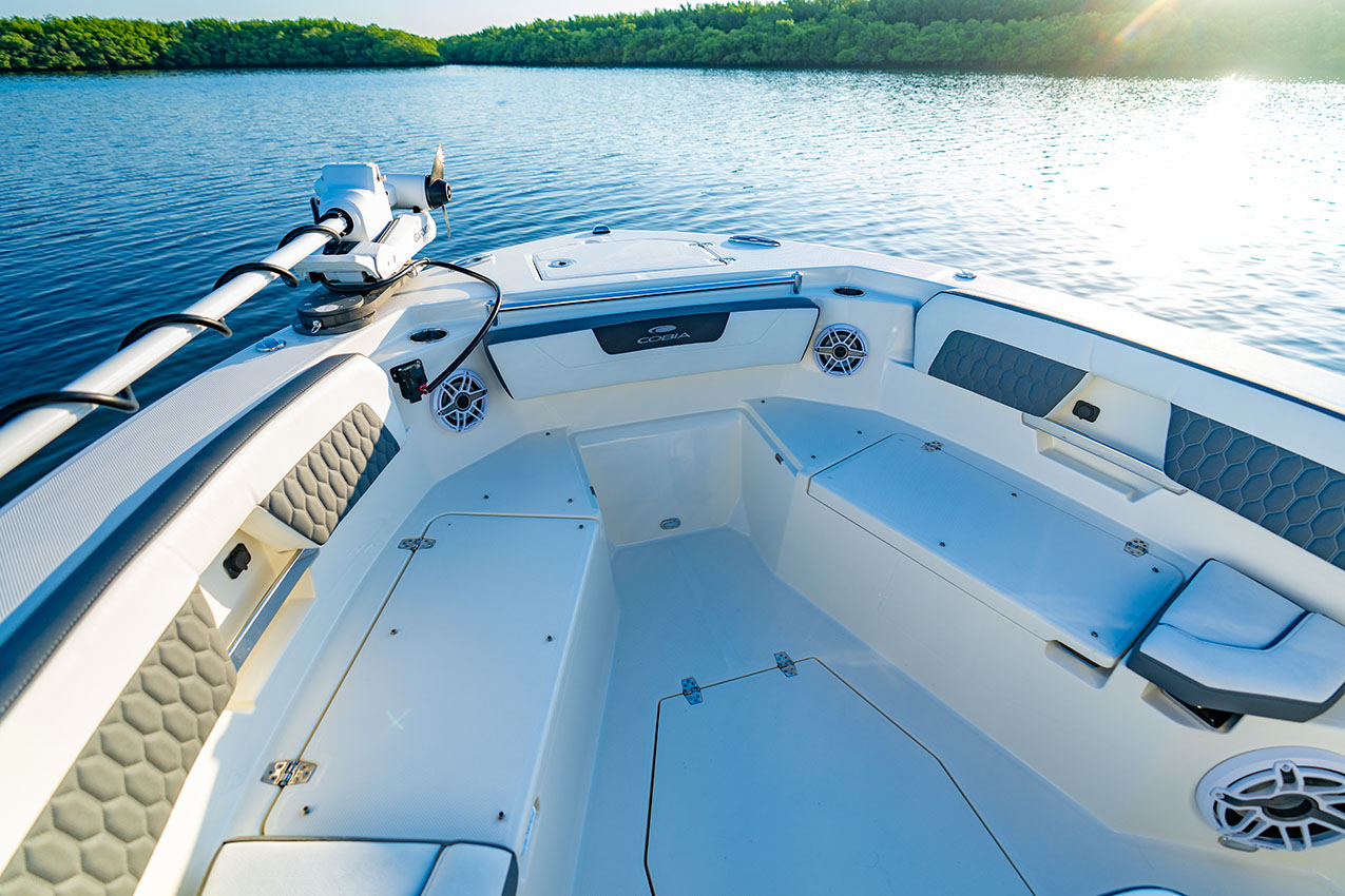 Cobia 245 CC Removable Forward Bow Filler