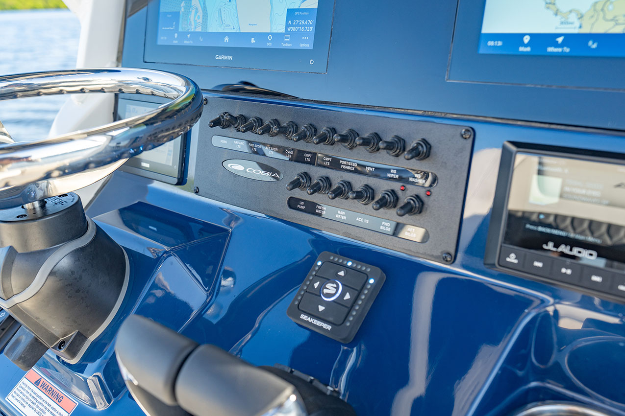 Cobia 245 CC Switch Panel
