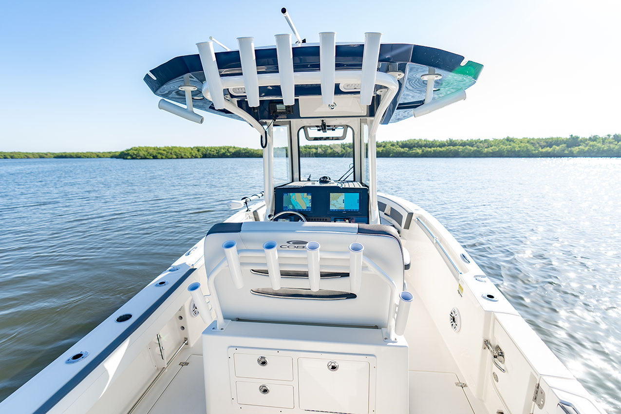 Cobia 245 CC Stern View Lookin Forward