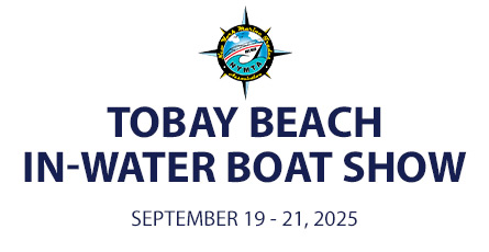 Tobay Beach In-Water Boat Show. September 19 - 21, 2025