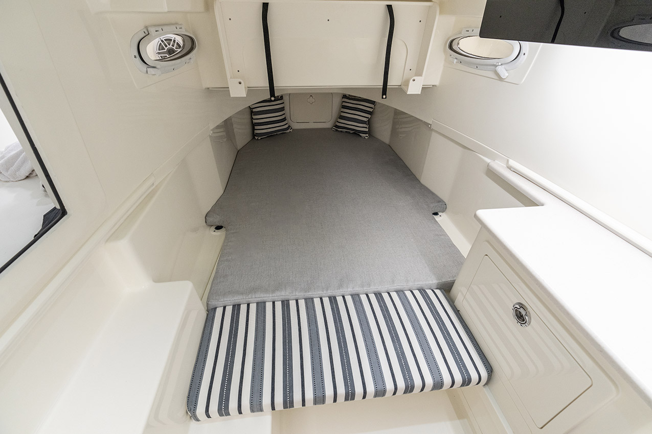 Cobia 350 Center Console Cabin with Sleeping Berth.
